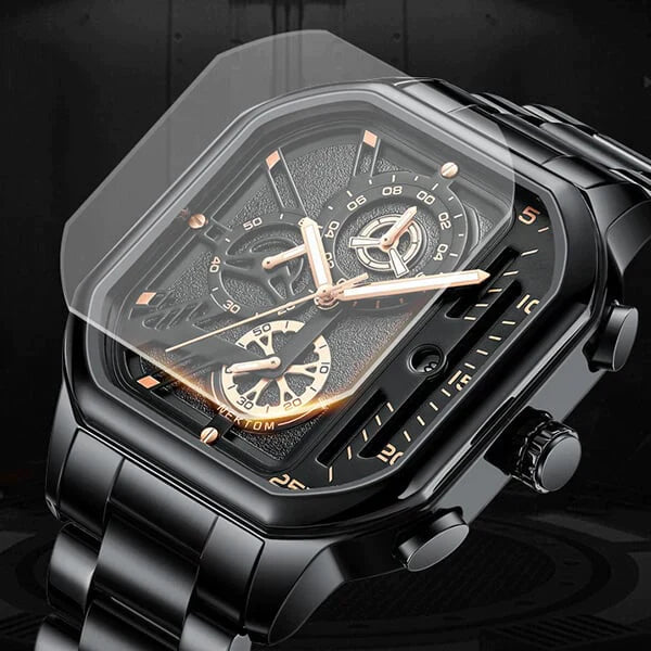 Zamonaviy Erkaklar Qavartsoz Soati