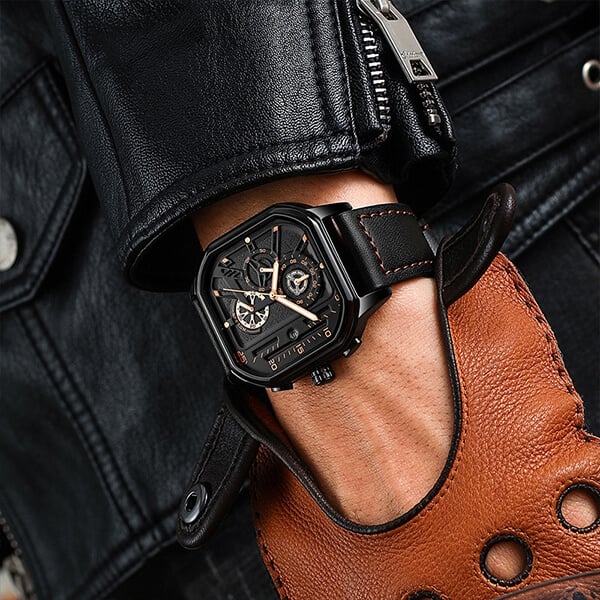 Zamonaviy Erkaklar Qavartsoz Soati